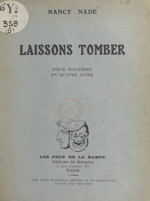 cover image of Laissons tomber